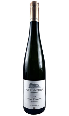 Bottle of Markus Molitor, Riesling Urziger Wurzgarten Kabinett Gold Capsule, 2023 - White Wine - Flatiron Wines & Spirits - New York