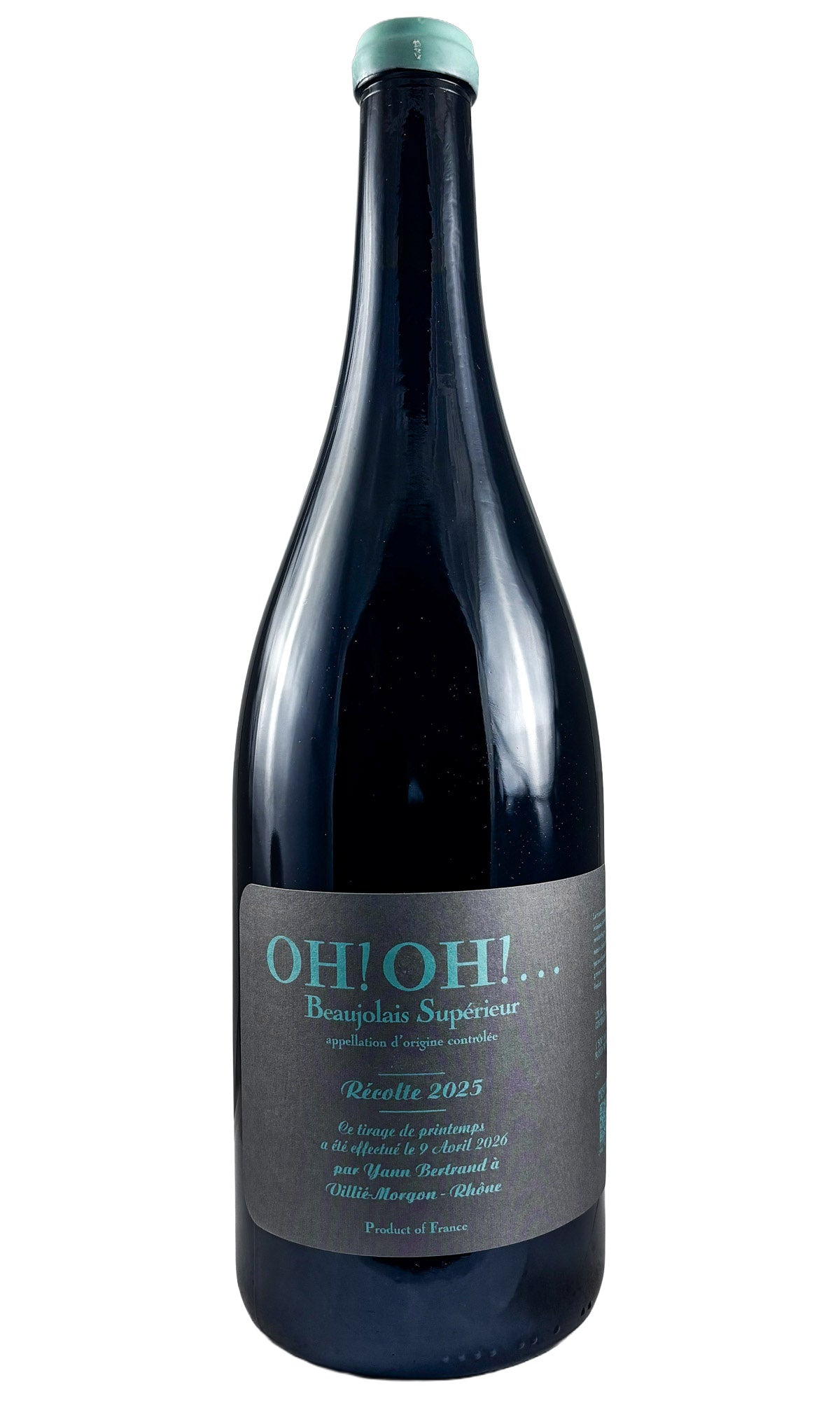 Bottle of Yann Bertrand, Beaujolais Superior Oh! Oh! ..., 2025 (1.5L) - Red Wine - Flatiron Wines & Spirits - New York