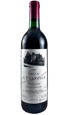 Bottle of Chateau l'Evangile, Pomerol, 1990 - Red Wine - Flatiron Wines & Spirits - New York