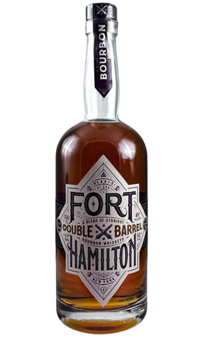 Bottle of Fort Hamilton, Double Barrel Bourbon Whiskey - Spirit - Flatiron Wines & Spirits - New York