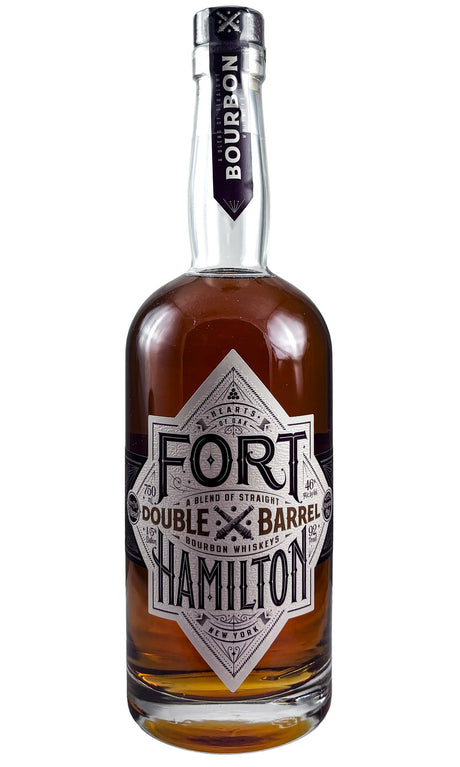 Bottle of Fort Hamilton, Double Barrel Bourbon Whiskey - Spirit - Flatiron Wines & Spirits - New York