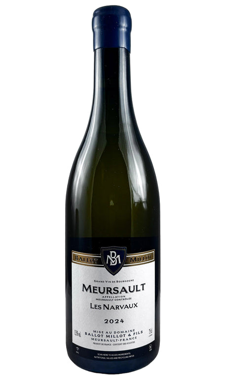 Bottle of Ballot-Millot, Meursault Les Narvaux [lieu-dit], 2024 - White Wine - Flatiron Wines & Spirits - New York