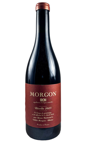 Bottle of Yann Bertrand, Morgon 'Iron', 2025 - Red Wine - Flatiron Wines & Spirits - New York