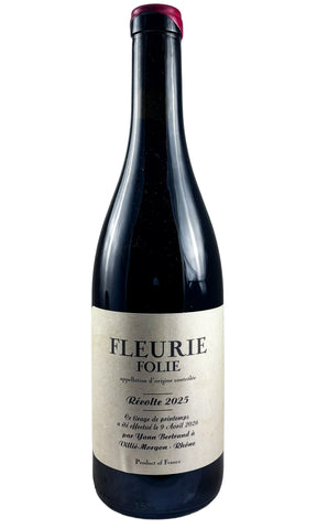 Bottle of Yann Bertrand, Fleurie 'Folie', 2025 - Red Wine - Flatiron Wines & Spirits - New York