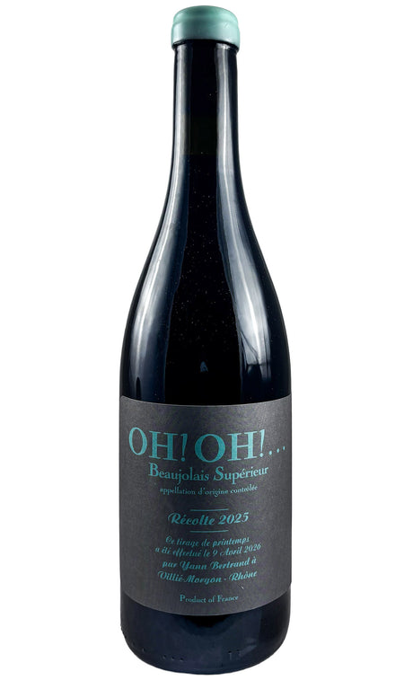Bottle of Yann Bertrand, Beaujolais Superior Oh! Oh! ..., 2025 - Red Wine - Flatiron Wines & Spirits - New York