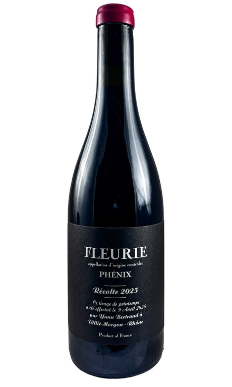 Bottle of Yann Bertrand, Fleurie 'Phenix', 2025 - Red Wine - Flatiron Wines & Spirits - New York