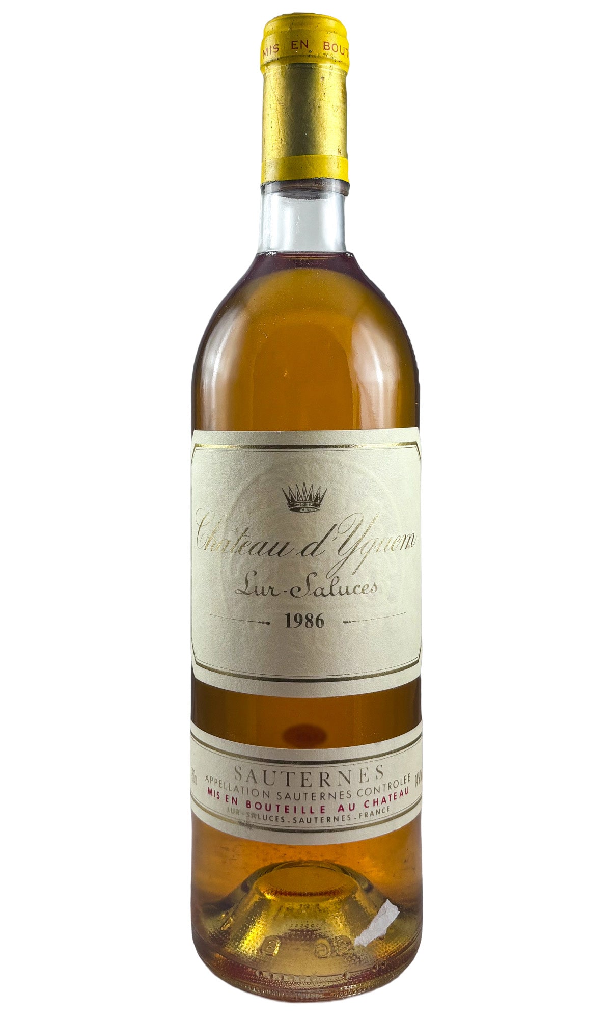 Chateau d'Yquem, Sauternes, 1986