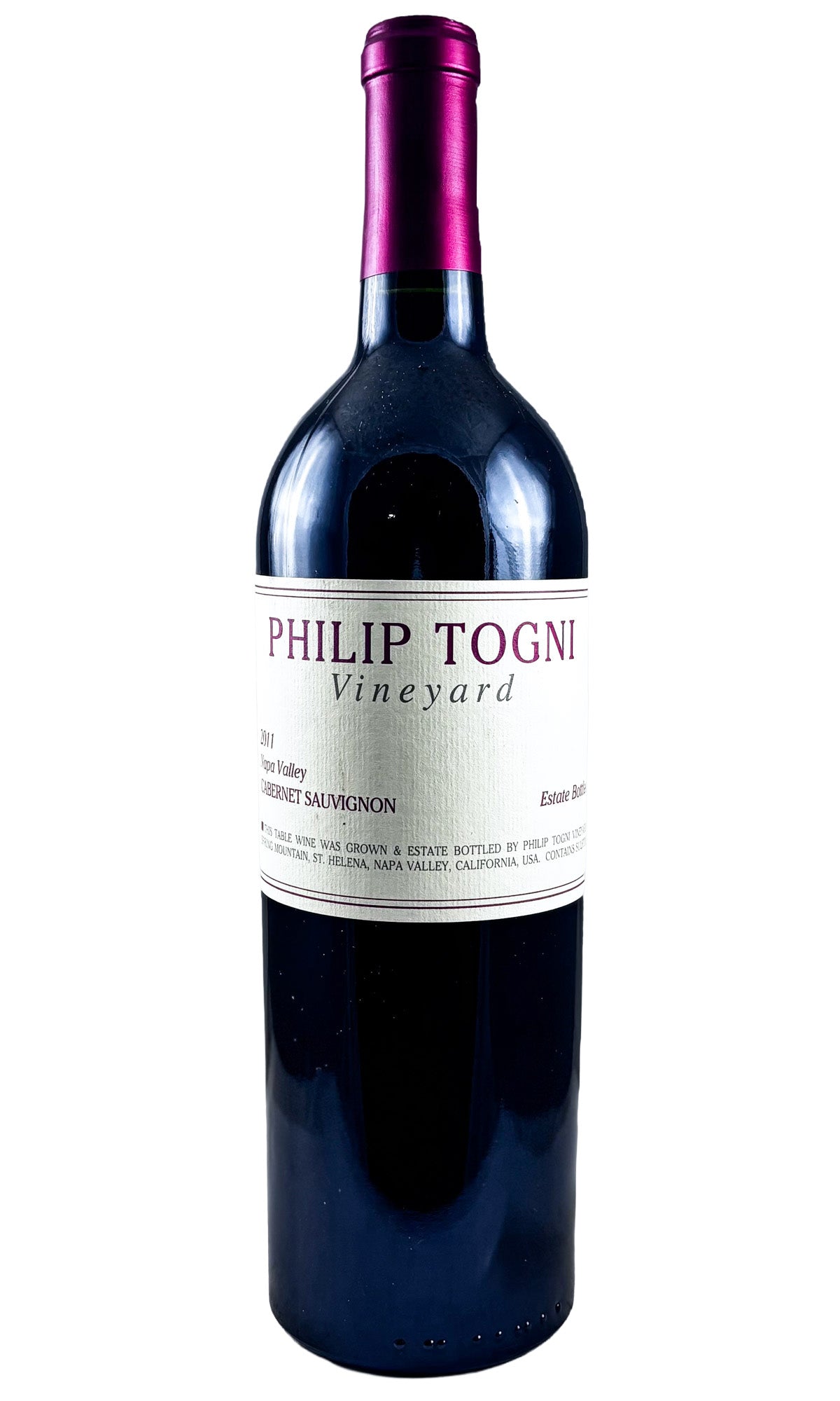 Philip Togni, Cabernet Sauvignon, 2011