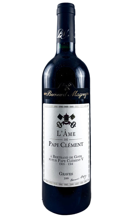 Bottle of Bernard Magrez, L'Ame de Pape Clement Rouge, 2019 - Red Wine - Flatiron Wines & Spirits - New York