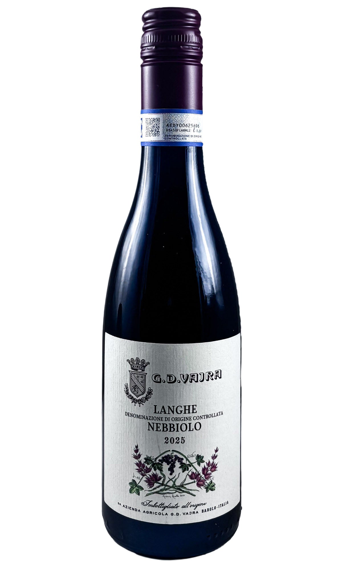 Bottle of G.D. Vajra, Langhe Nebbiolo, 2025 (375ml) - Red Wine - Flatiron Wines & Spirits - New York