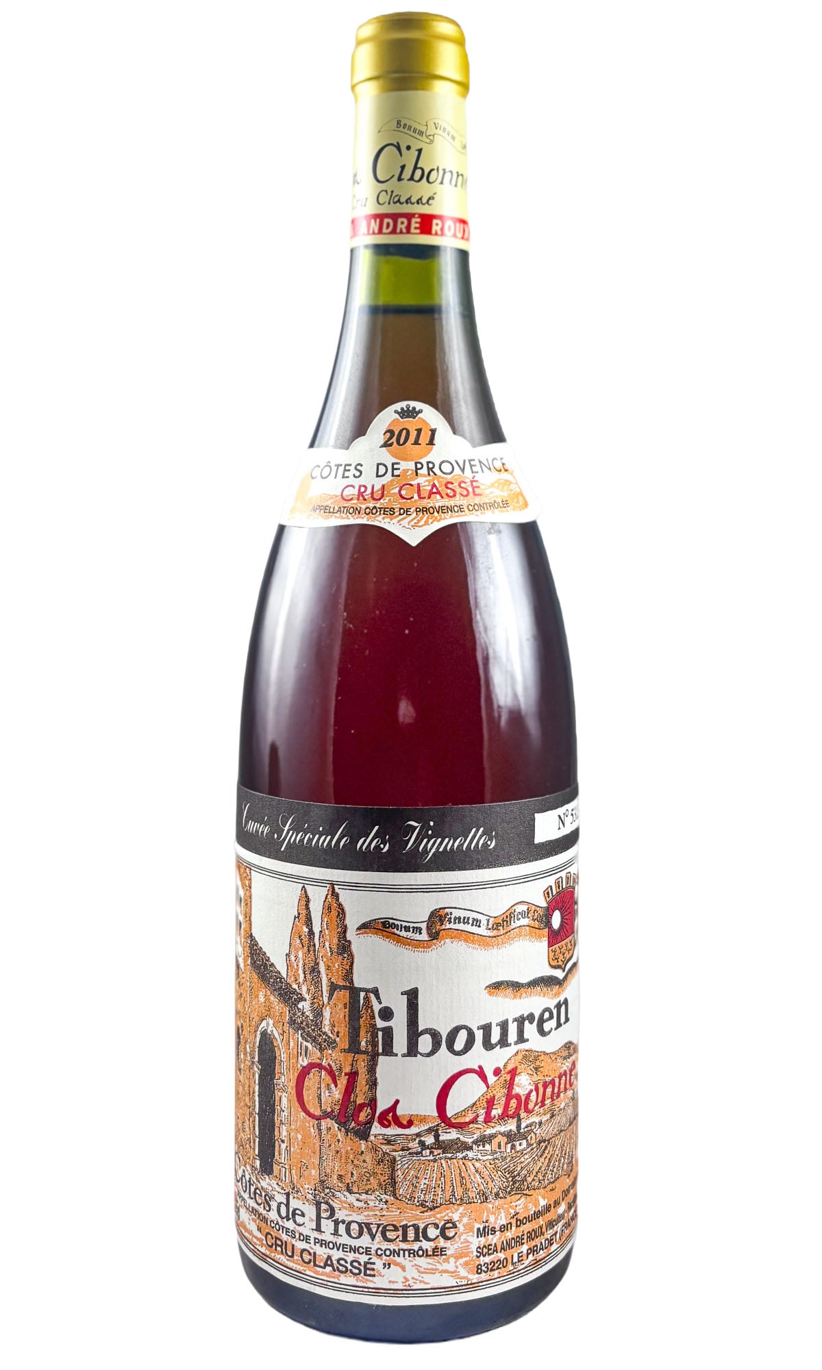 Bottle of Clos Cibonne, Cotes de Provence Rose 'Cuvee Speciale des Vignettes', 2011 (Library Release) - Rosé Wine - Flatiron Wines & Spirits - New York