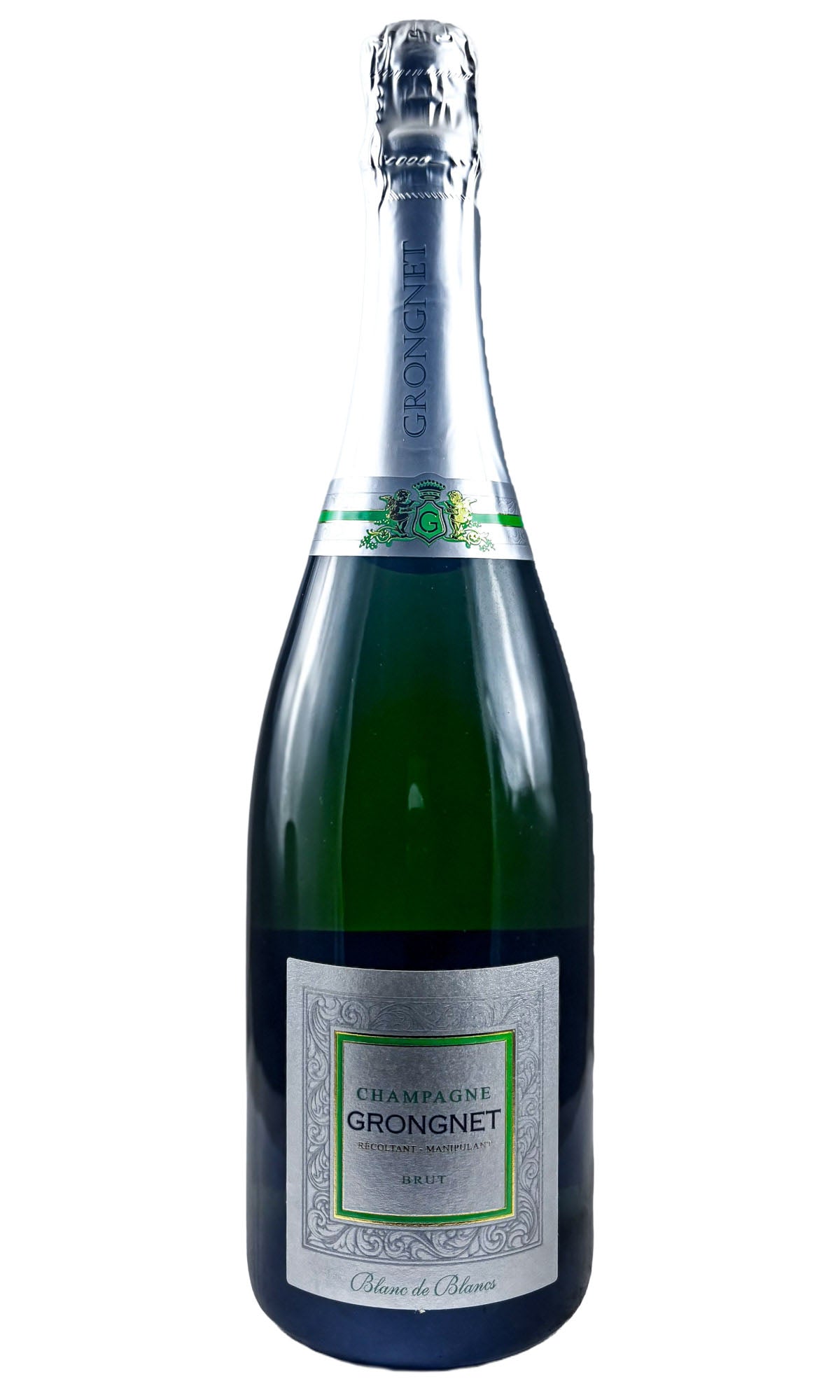 Bottle of Grongnet, Champagne Blanc de Blancs, NV - Sparkling Wine - Flatiron Wines & Spirits - New York