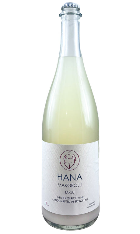 Bottle of Hana Makgeolli, Unfiltered Rice Wine Takju 16, NV - Sake - Flatiron Wines & Spirits - New York