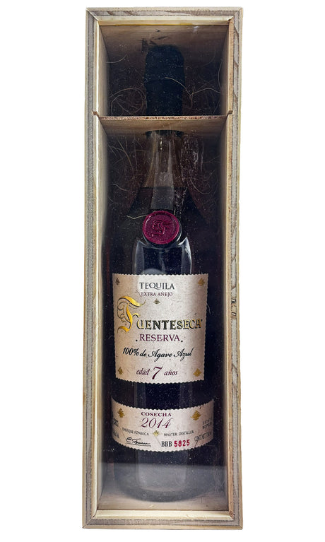 Bottle of Fuenteseca Tequila, 7 Year Old Reserva Extra Añejo Tequila - Spirit - Flatiron Wines & Spirits - New York