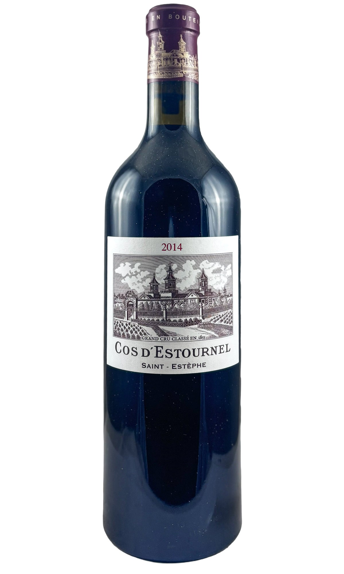 Bottle of Chateau Cos d'Estournel, Saint-Estephe, 2014 - Red Wine - Flatiron Wines & Spirits - New York