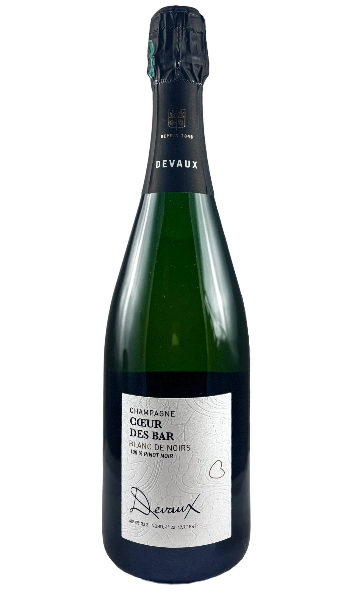 Bottle of Devaux, Champagne Brut Blanc De Noirs, NV - Sparkling Wine - Flatiron Wines & Spirits - New York