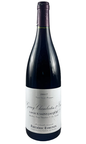 Bottle of Frederic Esmonin, Gevrey Chambertin Lavaux St. Jacques, 2017 - Red Wine - Flatiron Wines & Spirits - New York
