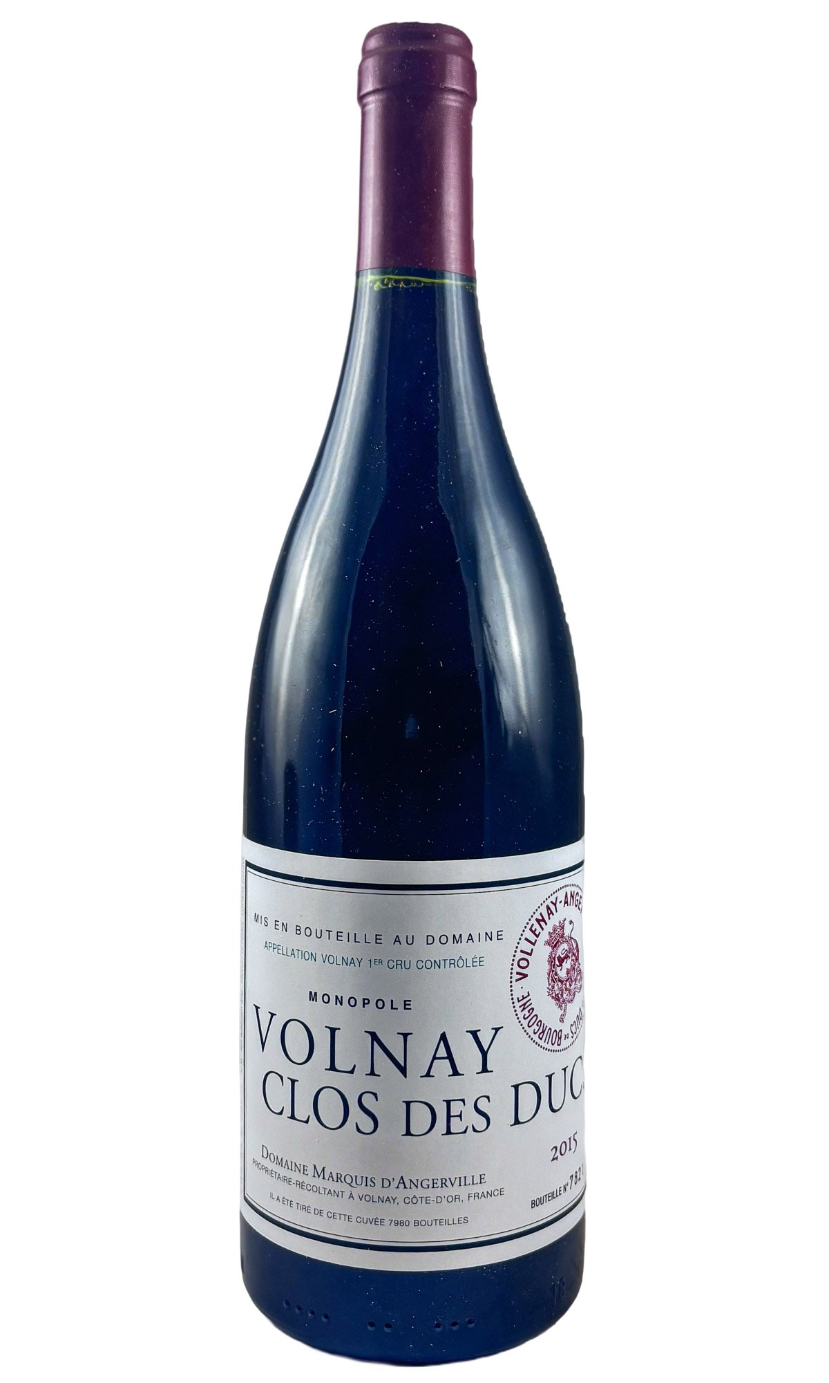 Bottle of Marquis d'Angerville, Volnay 1er Cru Clos des Ducs, 2015 - Red Wine - Flatiron Wines & Spirits - New York