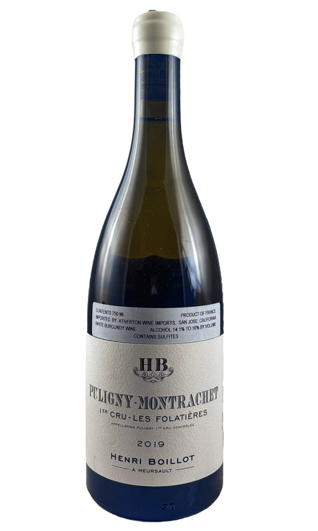 Bottle of Henri Boillot, Puligny Montrachet 1er Cru Les Folatieres, 2019 - White Wine - Flatiron Wines & Spirits - New York