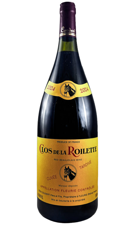 Bottle of Clos de la Roilette (Coudert), Fleurie "Cuvee Tardive", 2024 (1.5L ) - Red Wine - Flatiron Wines & Spirits - New York