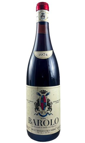 Bottle of Sobrero, Barolo, 1974 - Red Wine - Flatiron Wines & Spirits - New York