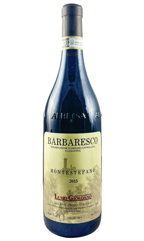 Bottle of Luigi Giordano, Barbaresco Montestefano, 2015 - Red Wine - Flatiron Wines & Spirits - New York