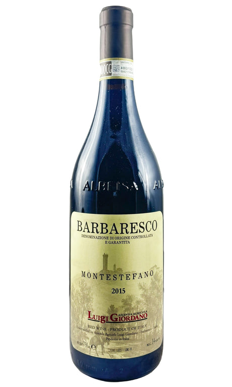 Bottle of Luigi Giordano, Barbaresco Montestefano, 2015 - Red Wine - Flatiron Wines & Spirits - New York