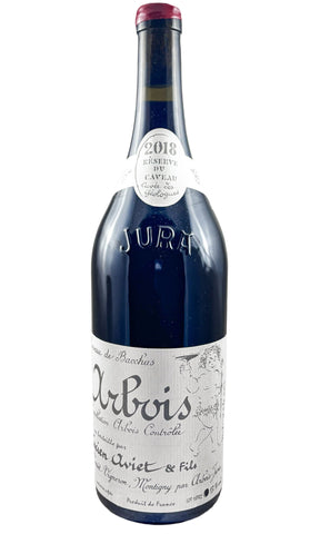 Bottle of Lucien Aviet & Fils Arbois Le Caveau de Bacchus, Trousseau Cuvee des Geologues, 2018 - Red Wine - Flatiron Wines & Spirits - New York