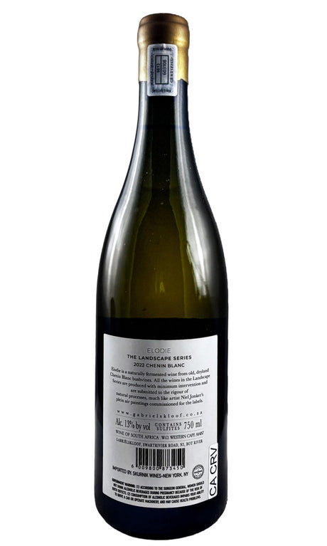 Bottle of Gabrielskloof, Chenin Blanc Elodie, 2022 - White Wine - Flatiron Wines & Spirits - New York