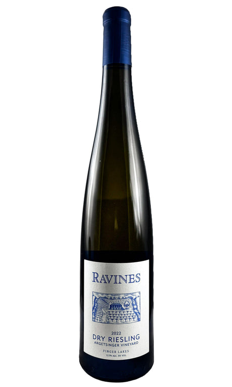 Bottle of Ravines, Dry Riesling Argetsinger Vineyard Finger Lakes, 2022 - White Wine - Flatiron Wines & Spirits - New York