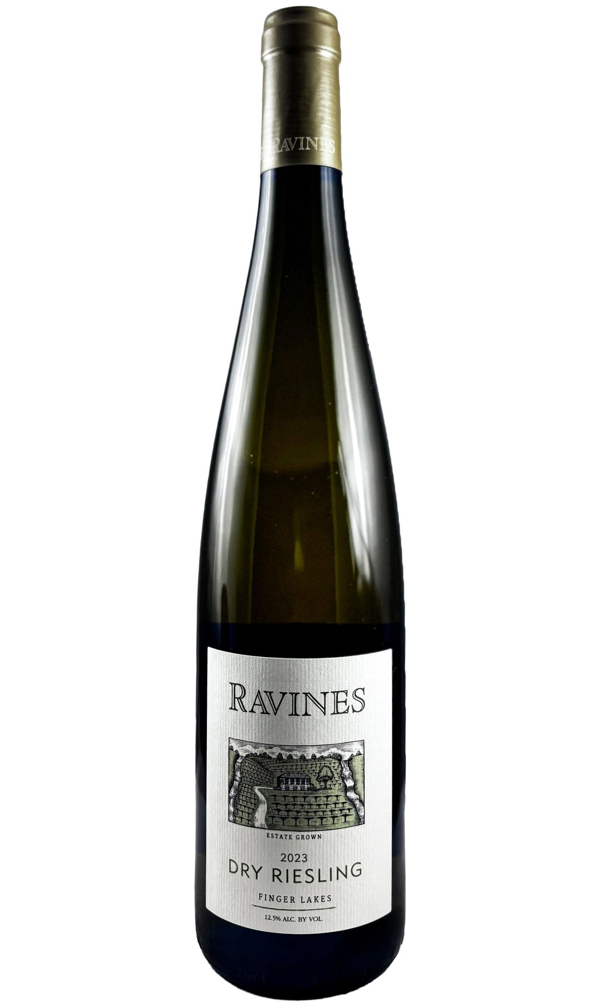 Bottle of Ravines, Dry Riesling, 2023 - White Wine - Flatiron Wines & Spirits - New York
