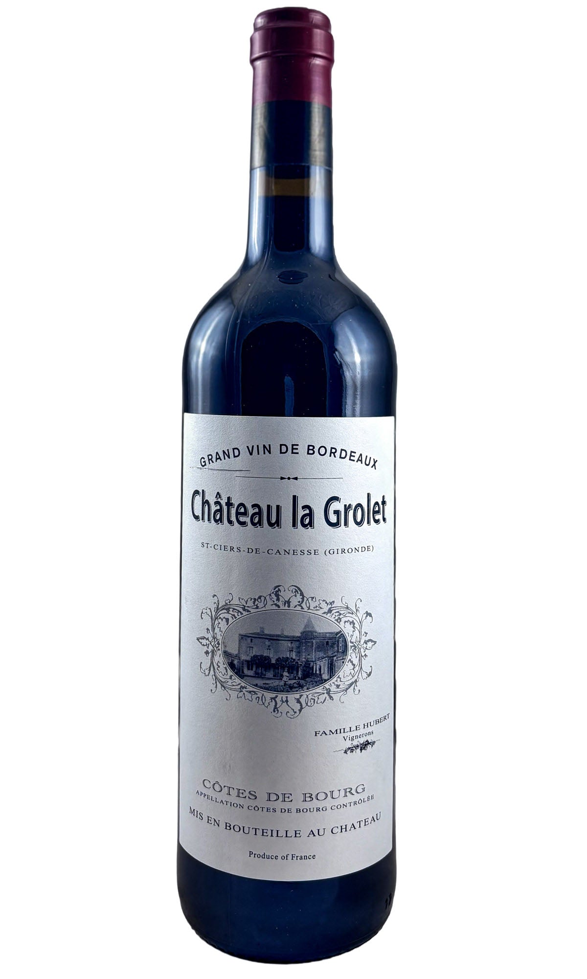 Bottle of Chateau la Grolet, Cotes du Bourg, 2022 - Red Wine - Flatiron Wines & Spirits - New York