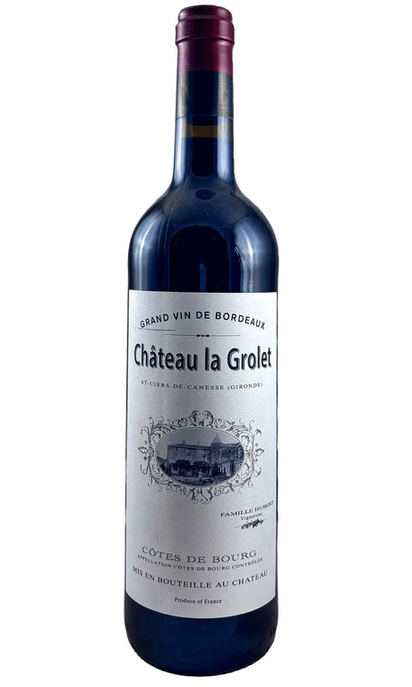 Bottle of Chateau la Grolet, Cotes du Bourg, 2022 - Red Wine - Flatiron Wines & Spirits - New York