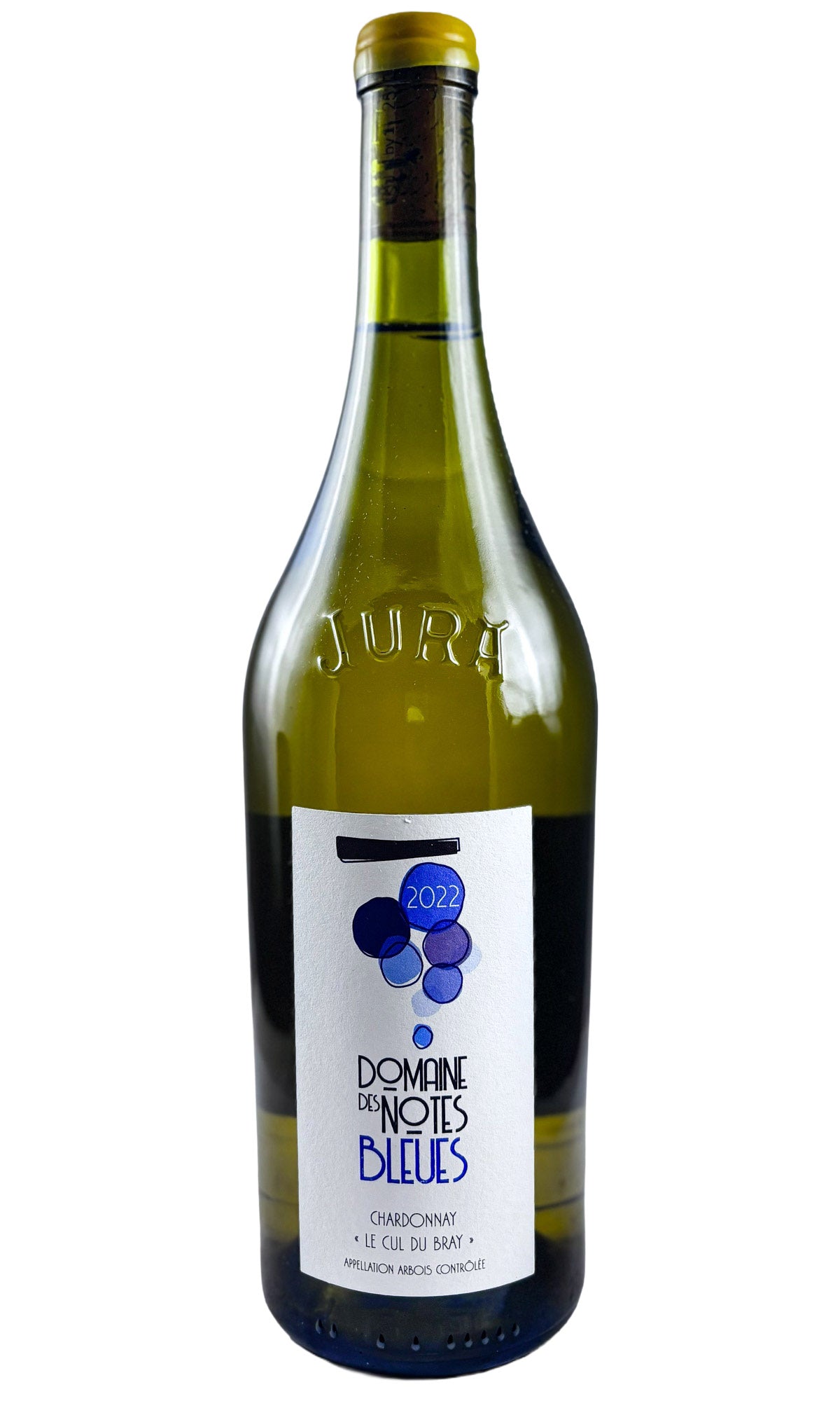 Bottle of Domaine Des Notes Bleues, Chardonnay Le Cul Du Bray, 2022 - White Wine - Flatiron Wines & Spirits - New York