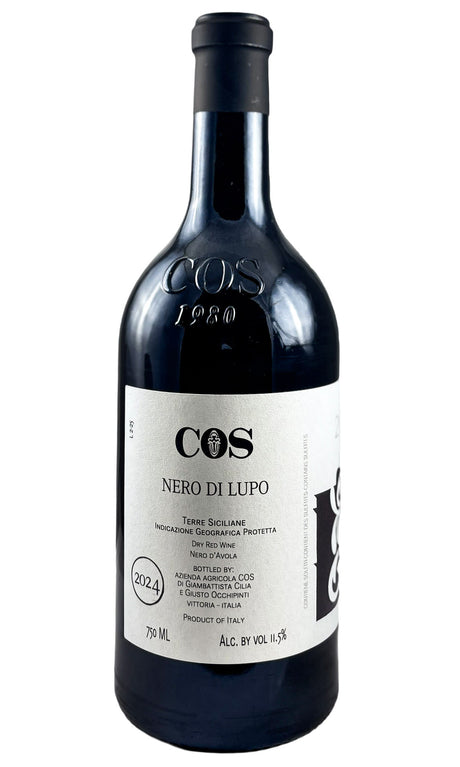 Bottle of COS, Nero D'Avola "Nero di Lupo", 2024 - Red Wine - Flatiron Wines & Spirits - New York