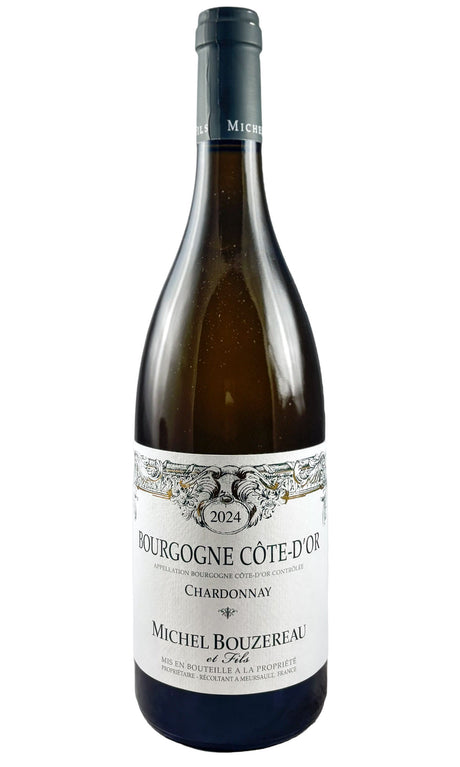 Bottle of Michel Bouzereau, Bourgogne Cote d'Or Chardonnay, 2024 - White Wine - Flatiron Wines & Spirits - New York