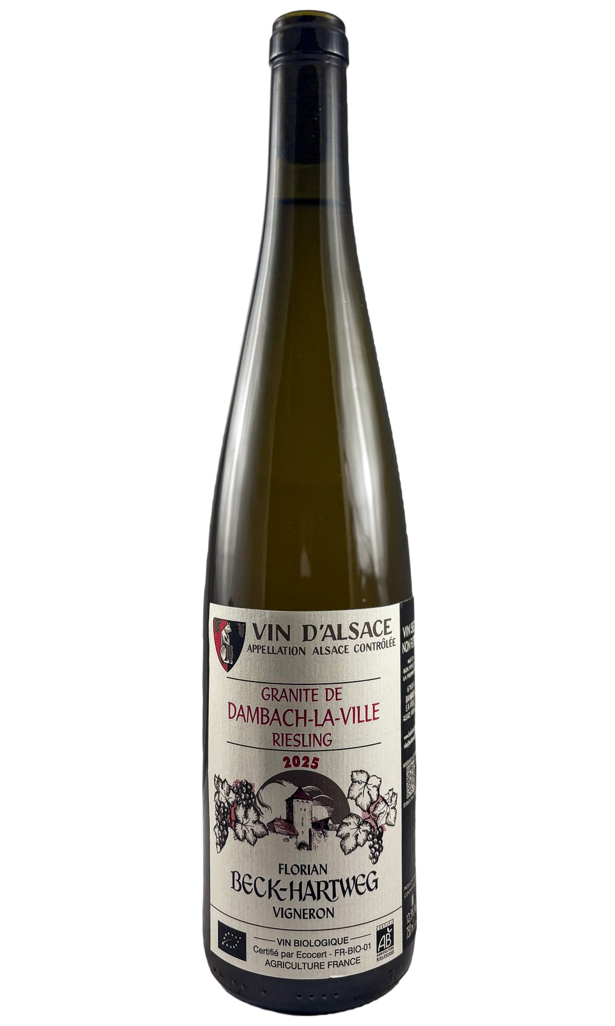 Bottle of Florian & Mathilde Beck-Hartweg, Riesling Dambach, 2025 - White Wine - Flatiron Wines & Spirits - New York