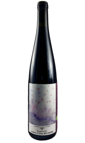 Bottle of Florian & Mathilde Beck-Hartweg, Rouge F, 2023 - Red Wine - Flatiron Wines & Spirits - New York