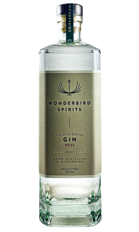 Bottle of Wonderbird, No. 61 Gin, NV - Spirit - Flatiron Wines & Spirits - New York