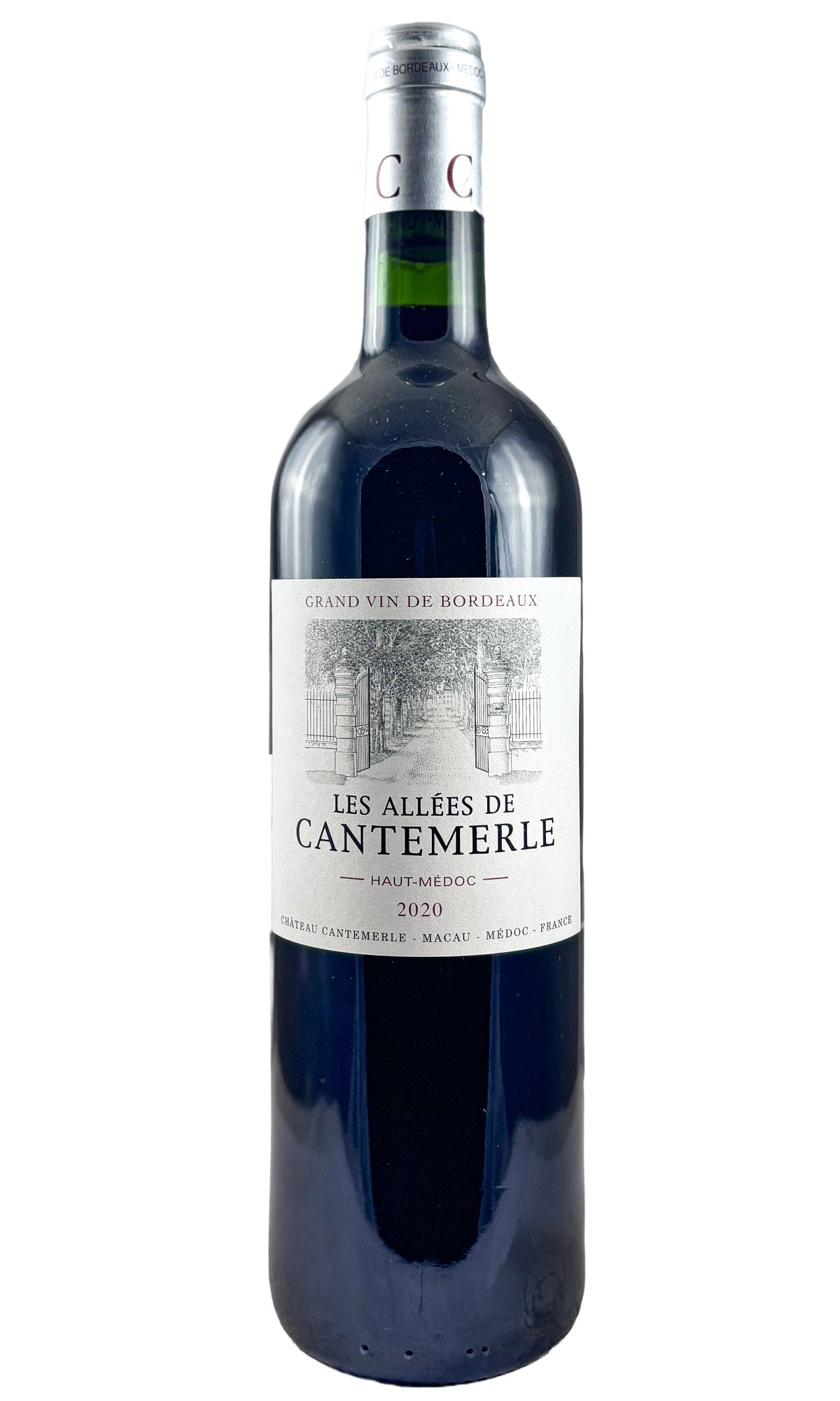 Bottle of Chateau Cantemerle, Les Allees de Cantemerle Haut-Medoc, 2020 - Red Wine - Flatiron Wines & Spirits - New York