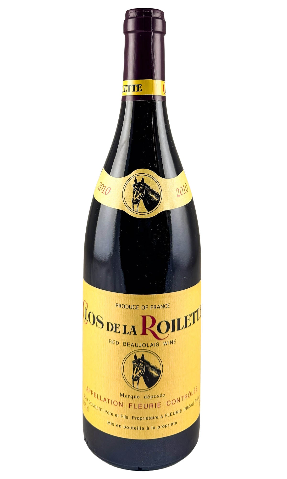 Clos de la Roilette (Coudert), Fleurie, 2010