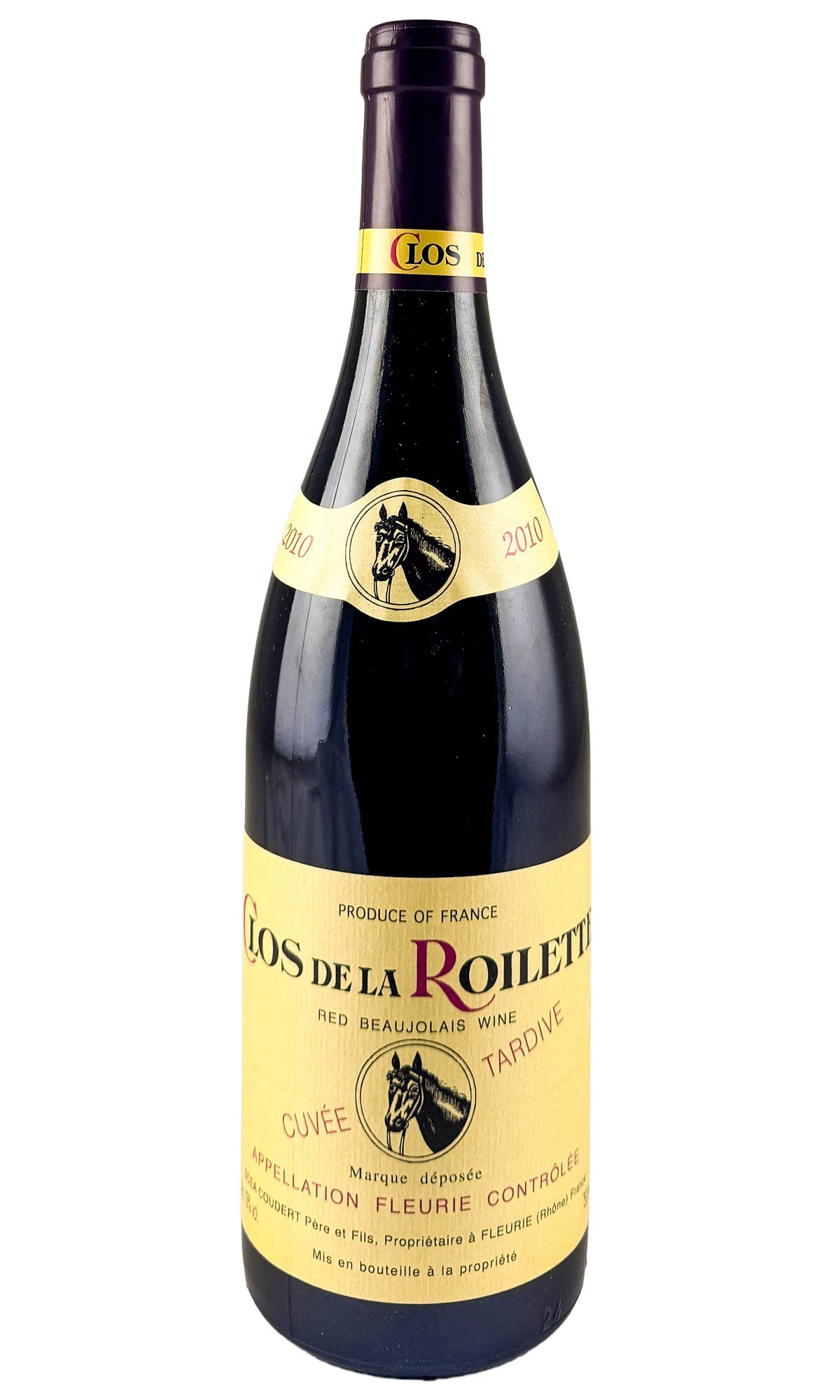 Clos de la Roilette (Coudert), Fleurie Cuvee Tardive, 2010