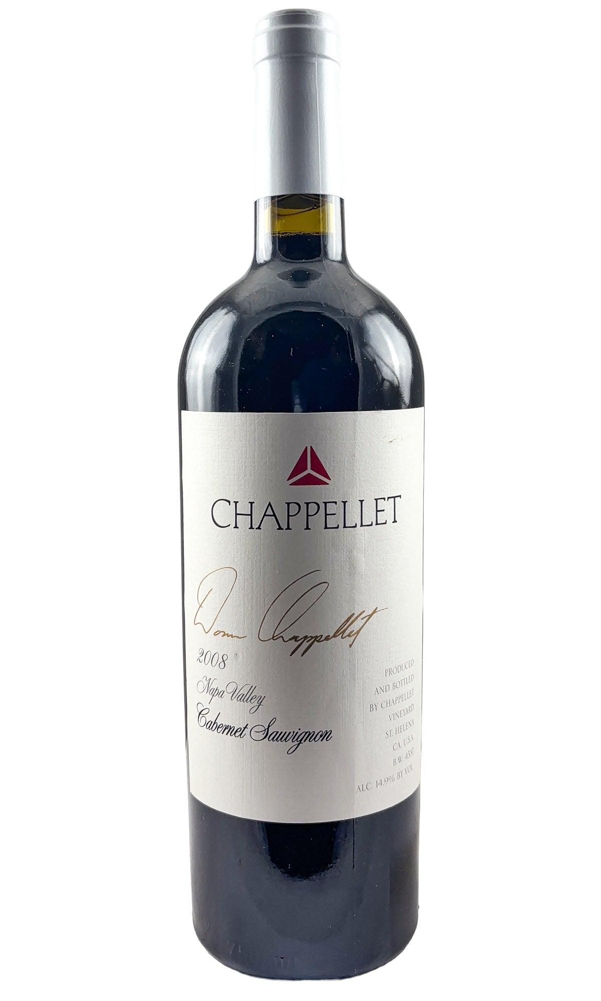 Chappellet, Cabernet Sauvignon Signature, 2008