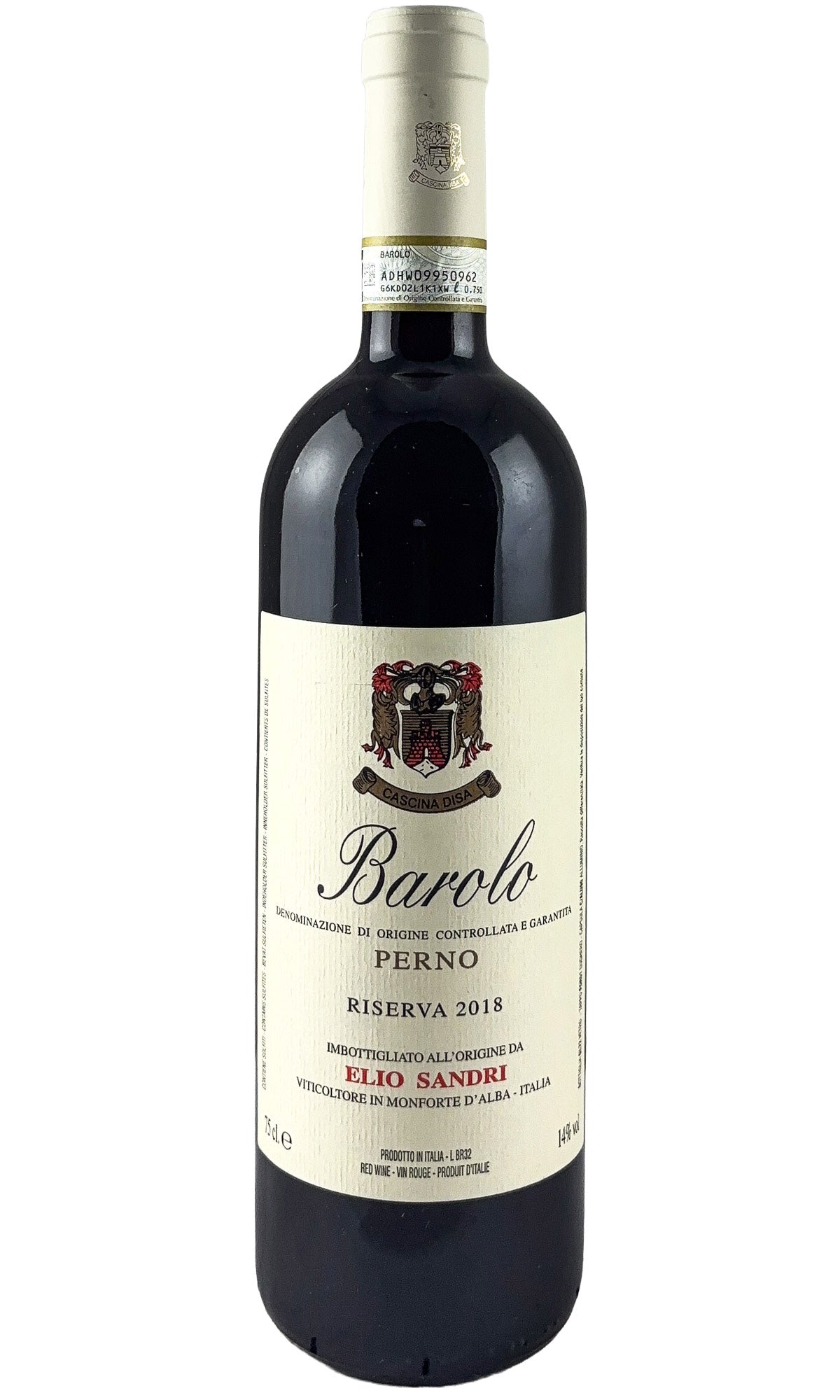 Elio Sandri, Barolo Riserva Perno, 2018