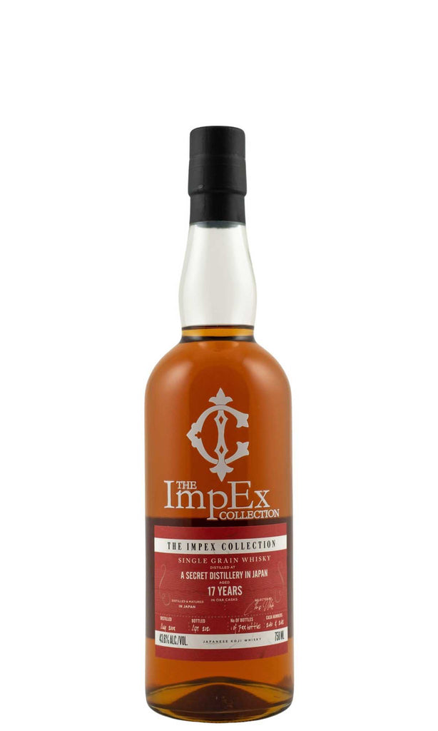 Bottle of Impex Collection , 17 Year Old Japanese Single Grain Whisky 'Secret', NV - Flatiron Wines & Spirits - New York