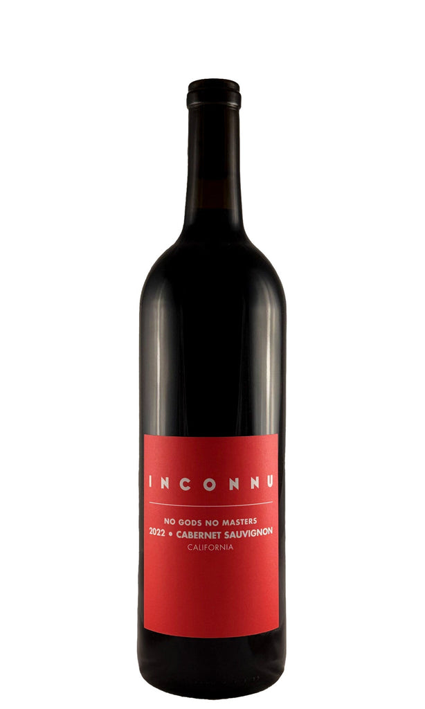 Bottle of Inconnu, No Gods No Masters Cabernet Sauvignon, 2022 - Red Wine - Flatiron Wines & Spirits - New York