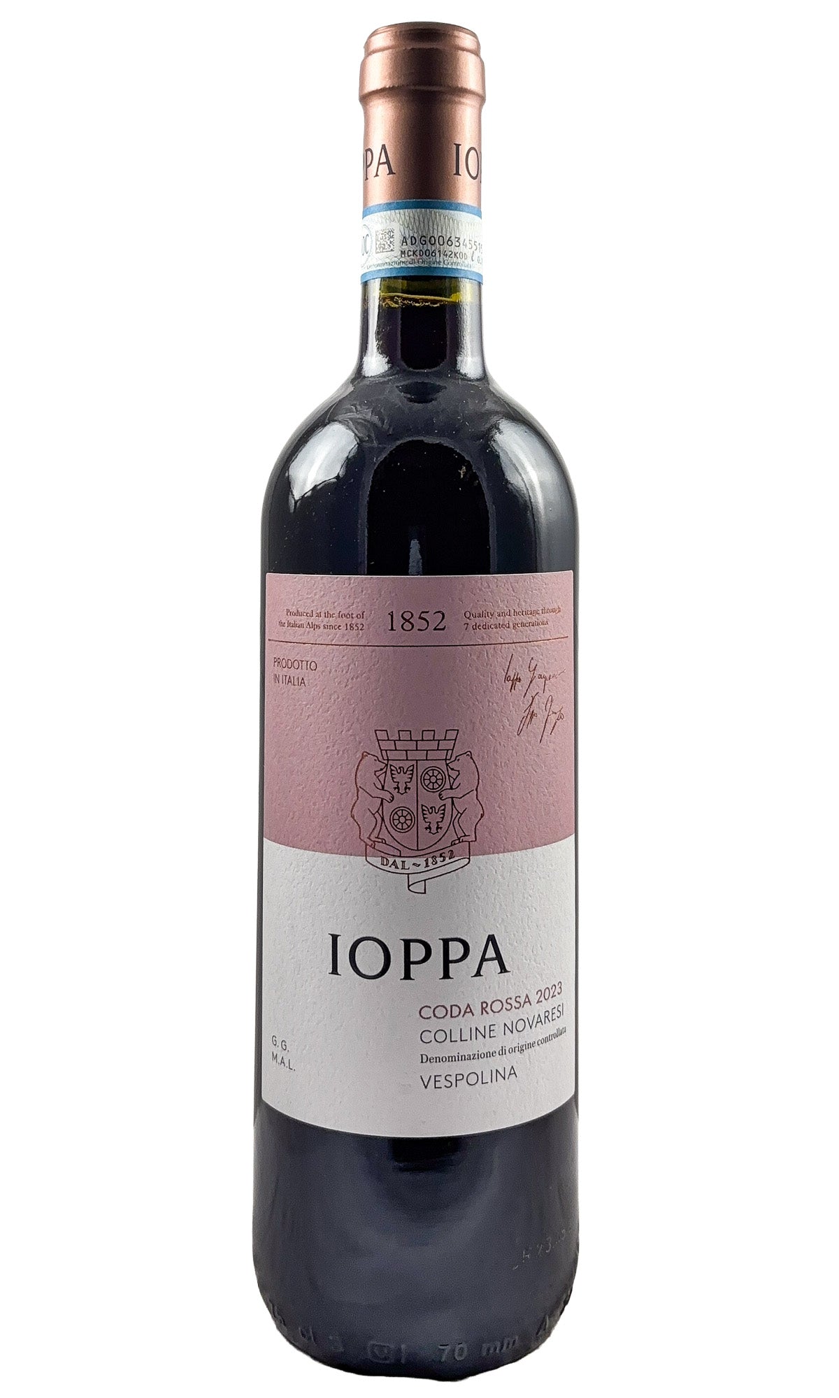 Bottle of Ioppa, Vespolina Colline Novaresi, 2023 - Red Wine - Flatiron Wines & Spirits - New York