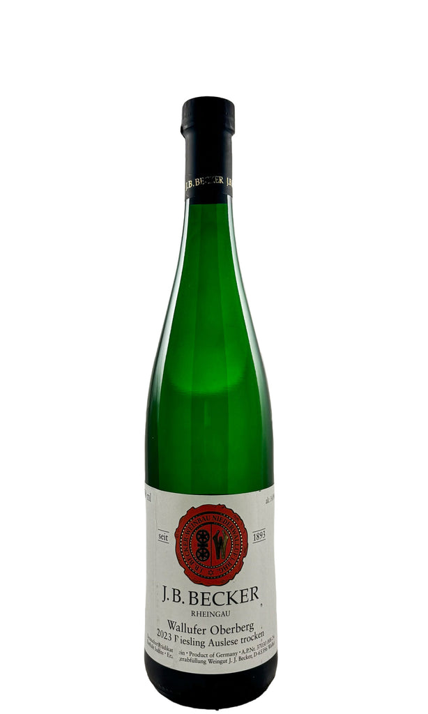 Bottle of JB Becker, Riesling Oberberg Auslese Trocken, 2023 - White Wine - Flatiron Wines & Spirits - New York