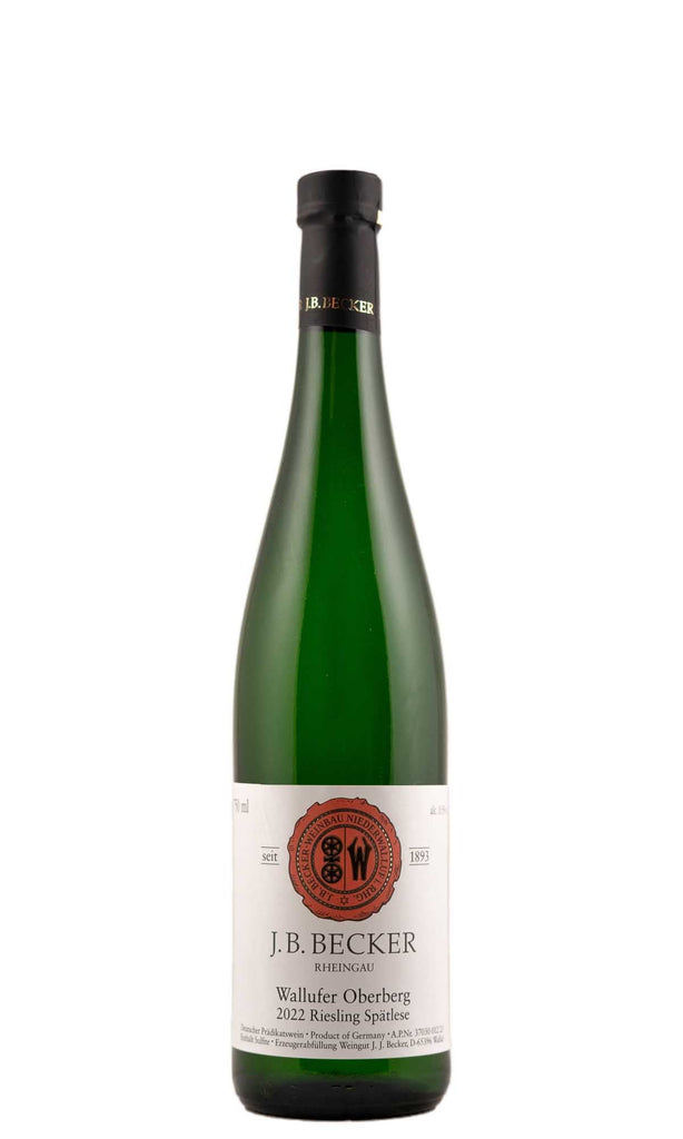 Bottle of JB Becker, Riesling Oberberg Spatlese, 2022 (presale, arrives late August 2024) - White Wine - Flatiron Wines & Spirits - New York