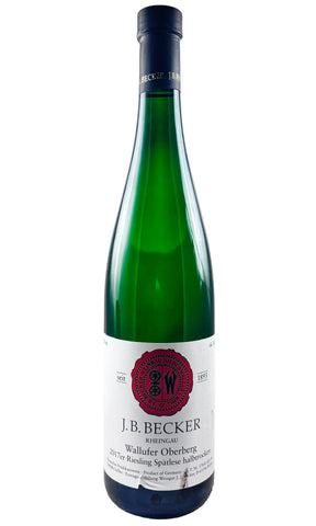 Bottle of JB Becker, Riesling Oberberg Spatlese Halbtrocken, 2017 - White Wine - Flatiron Wines & Spirits - New York